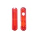 Plaquettes rouges translucides Victorinox Swisslite 58mm