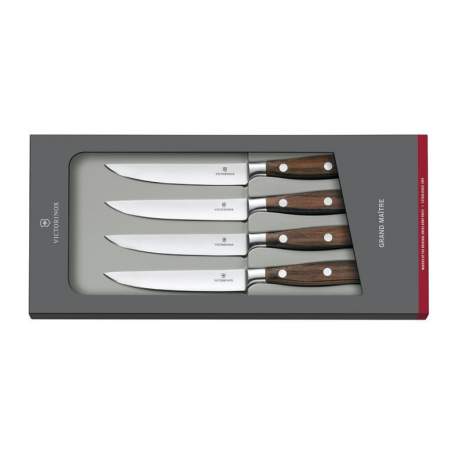 Set de 4 couteaux à steak Victorinox Grand Maître Rosewood