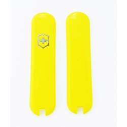 Plaquettes jaunes Victorinox 58mm