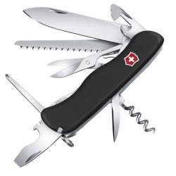 Couteau suisse Outrider noir - verrouillage Liner Lock
