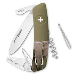Couteau suisse Swiza Tick Tool TT03 olive Elephant