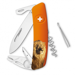Couteau suisse Swiza Tick Tool TT03 orange Lion