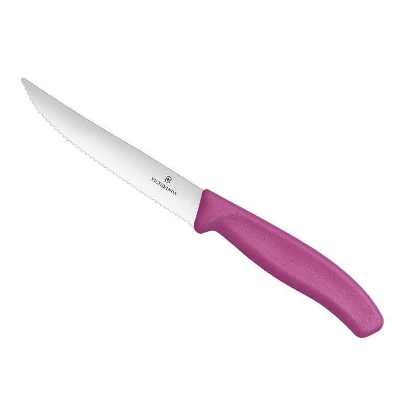 Couteau à pizza SwissClassic Victorinox - rose - 6.7936.12L5