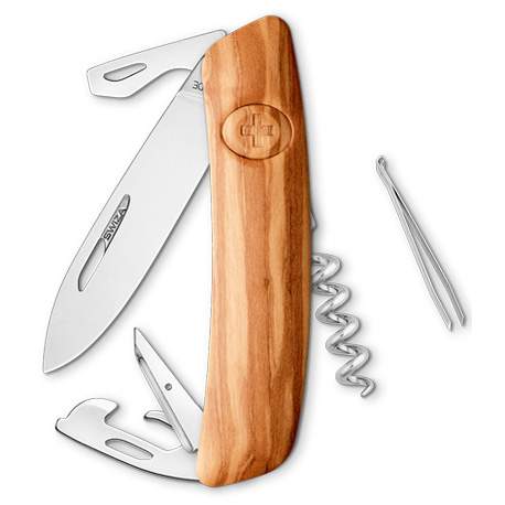 Couteau suisse Swiza D03 Wood - bois olivier