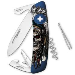 Couteau suisse Swiza D03 Indian Skull