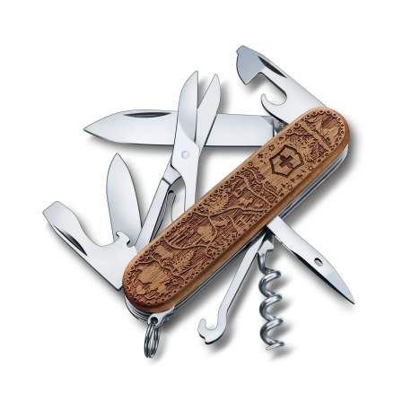 Couteau suisse Climber Wood Swiss Spirit Ed. Lim. 2021