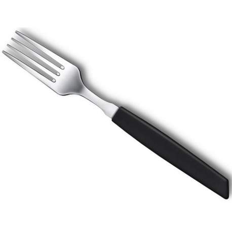 Coffret Ménagère Victorinox Swissclassic Noir - 6 Couteaux De Table Et 6 Fourchettes