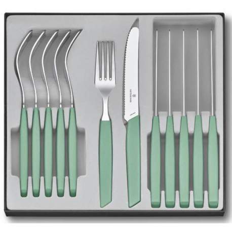 Victorinox - Lot de 4 Couteaux de Table et Cuisine - Victorniox  SwissClassis Flashy : : Cuisine et Maison