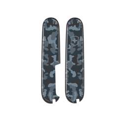 Plaquettes camouflage navy Victorinox 91mm