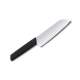 Couteau Santoku Victorinox Swiss Modern noir lame alvéolée 17cm