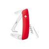 Couteau suisse Swiza HO03 Horse & Tick Tool rouge