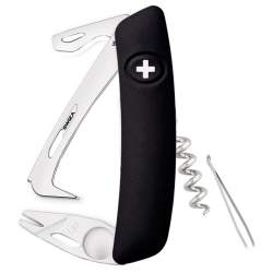 Couteau suisse Swiza HO03 Horse & Tick Tool noir