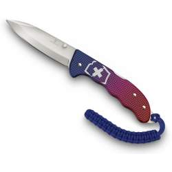 Couteau Victorinox Evoke Alox rouge/bleu
