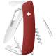 Couteau suisse Swiza SH03TR Wavy Edge Red Helvetix