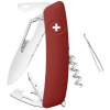 Couteau suisse Swiza SH03TR Wavy Edge Red Helvetix