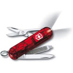 Couteau suisse SwissLite Victorinox rouge transparent