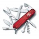 Couteau suisse HUNTSMAN rouge translucide